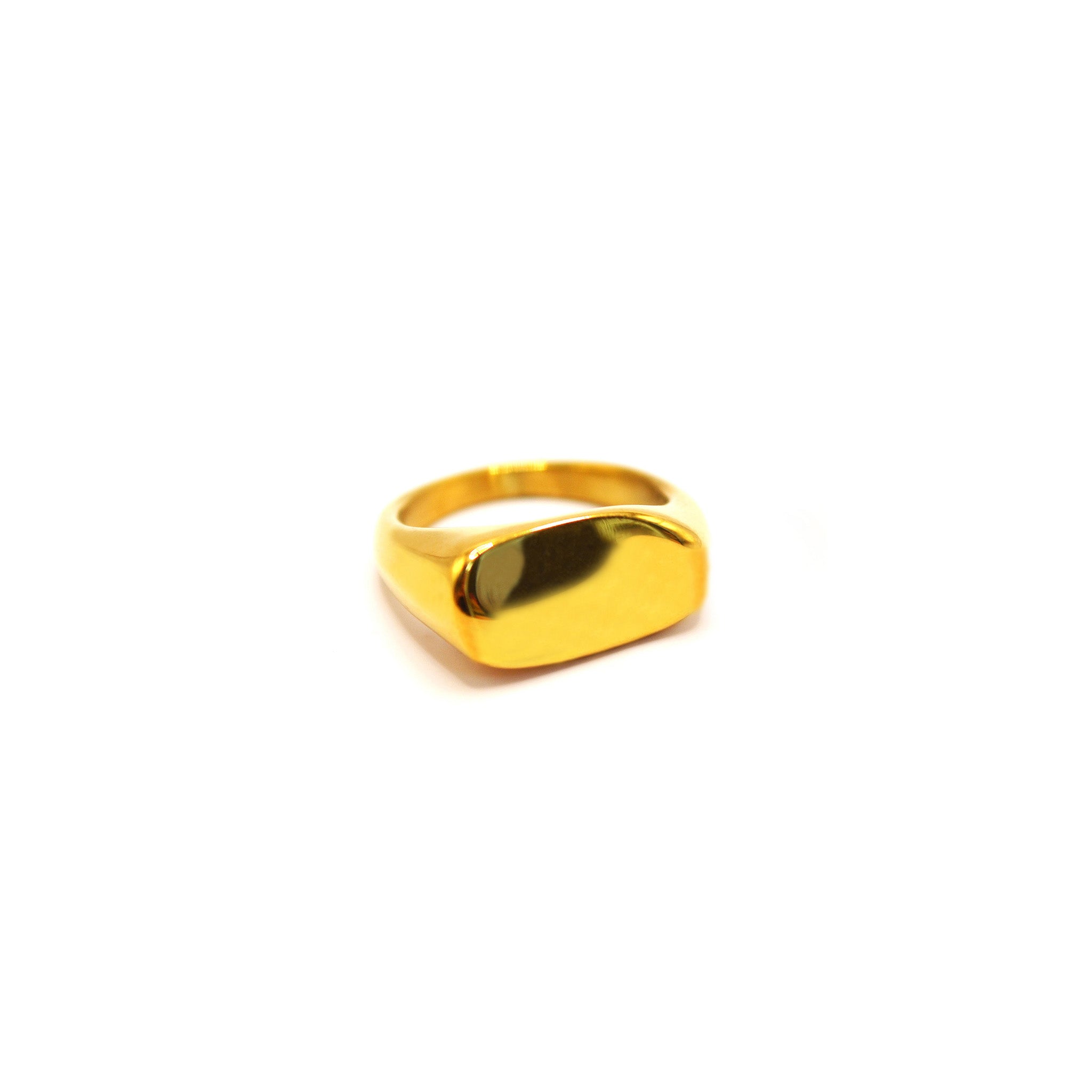 Golden Trace Ring