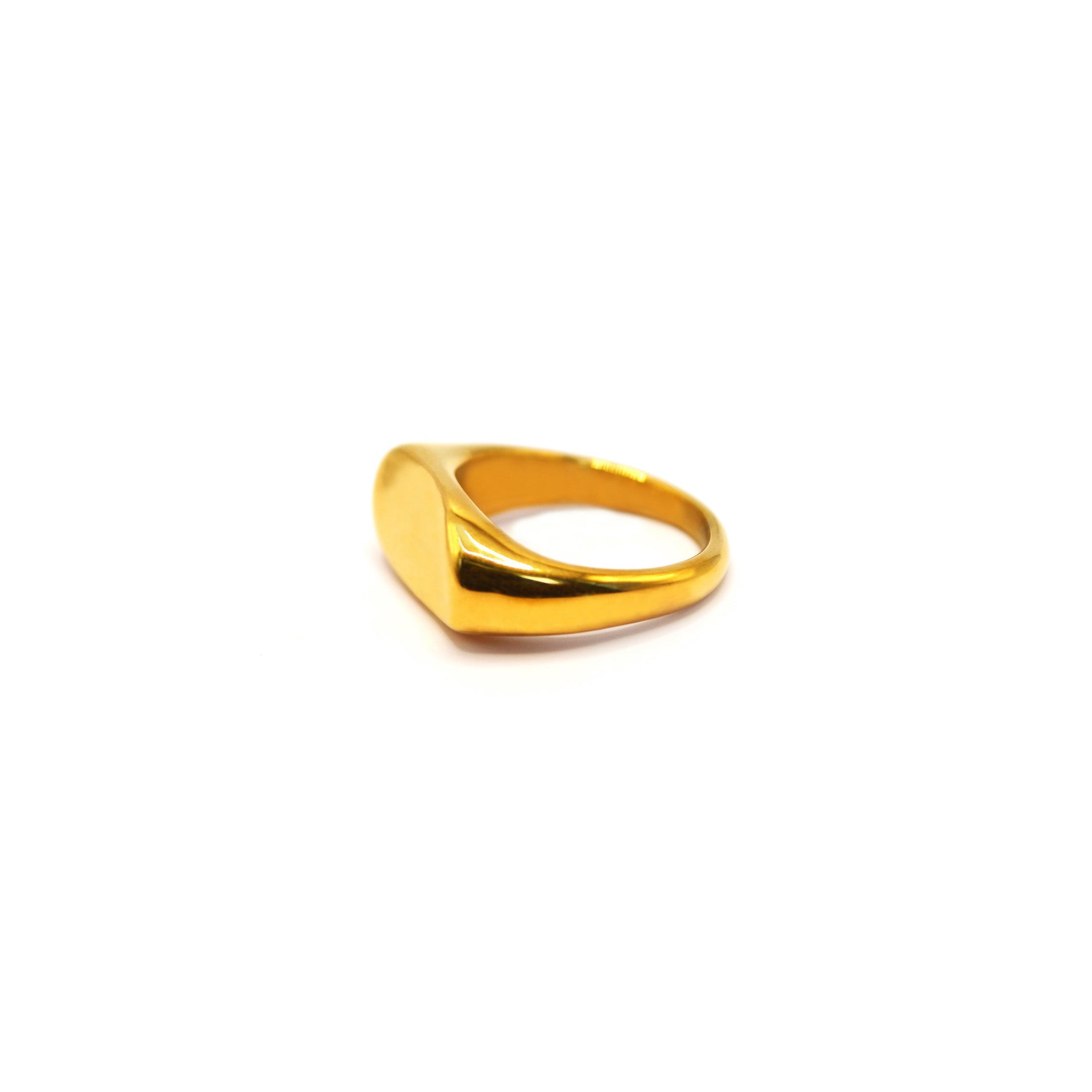 Golden Trace Ring