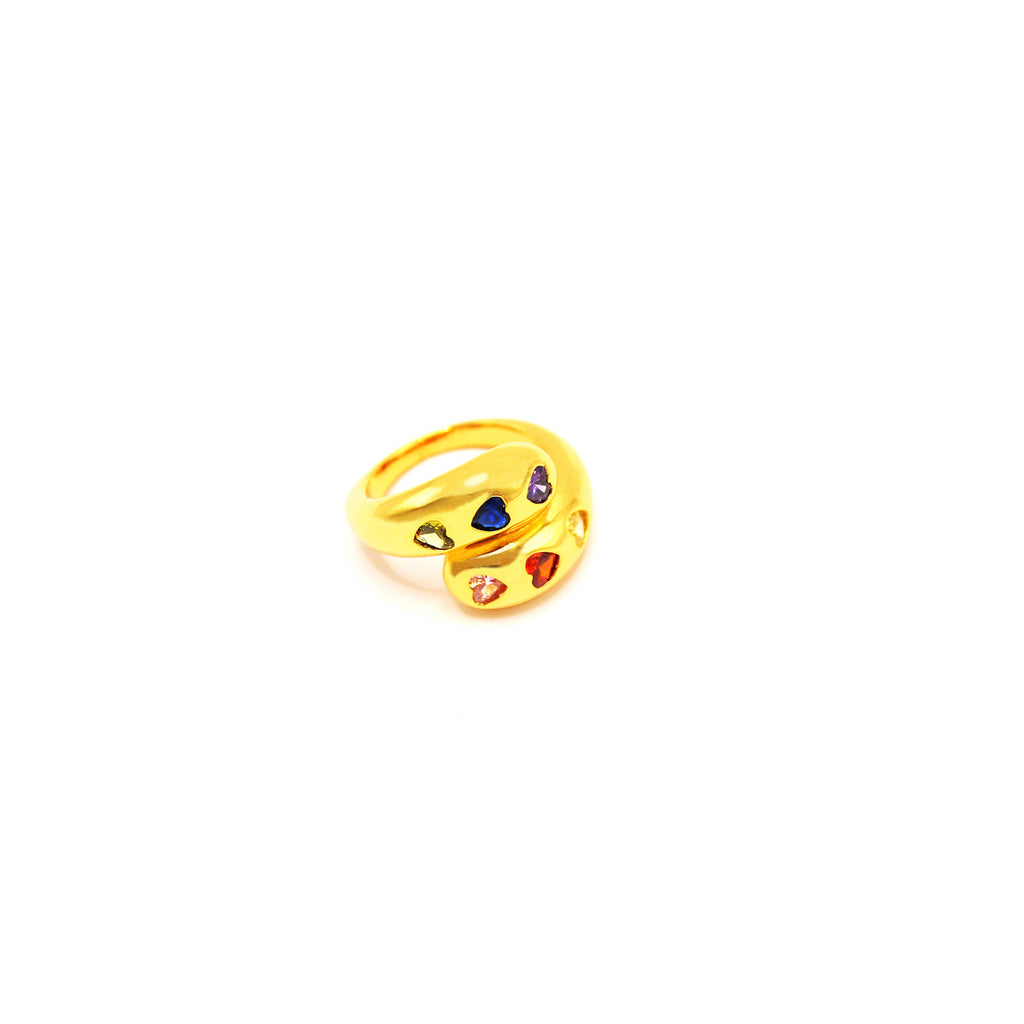 Heart Club Ring