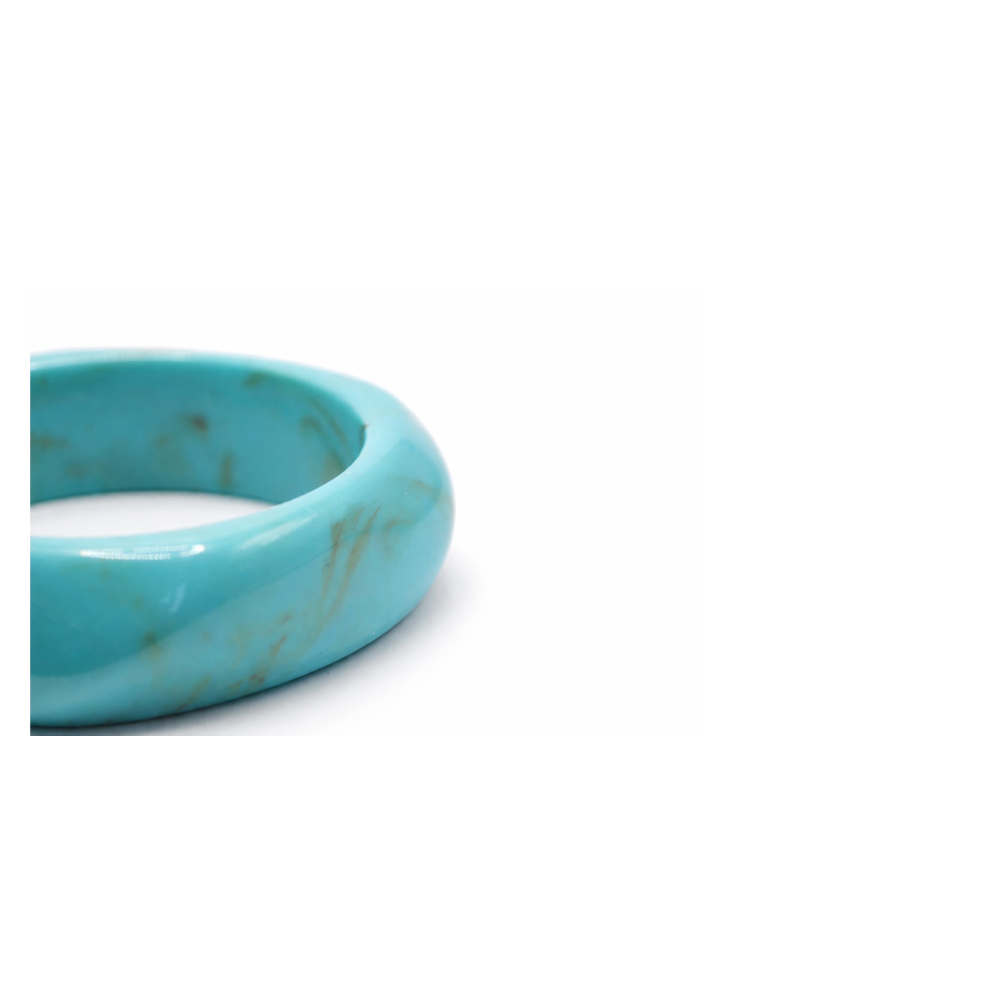 Lagoon Vein Acrylic Bangle