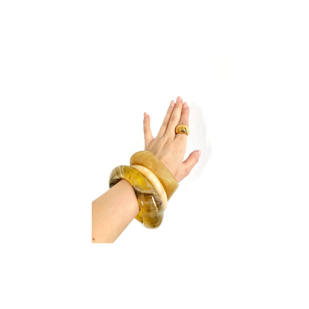 Amber Glow Bangle